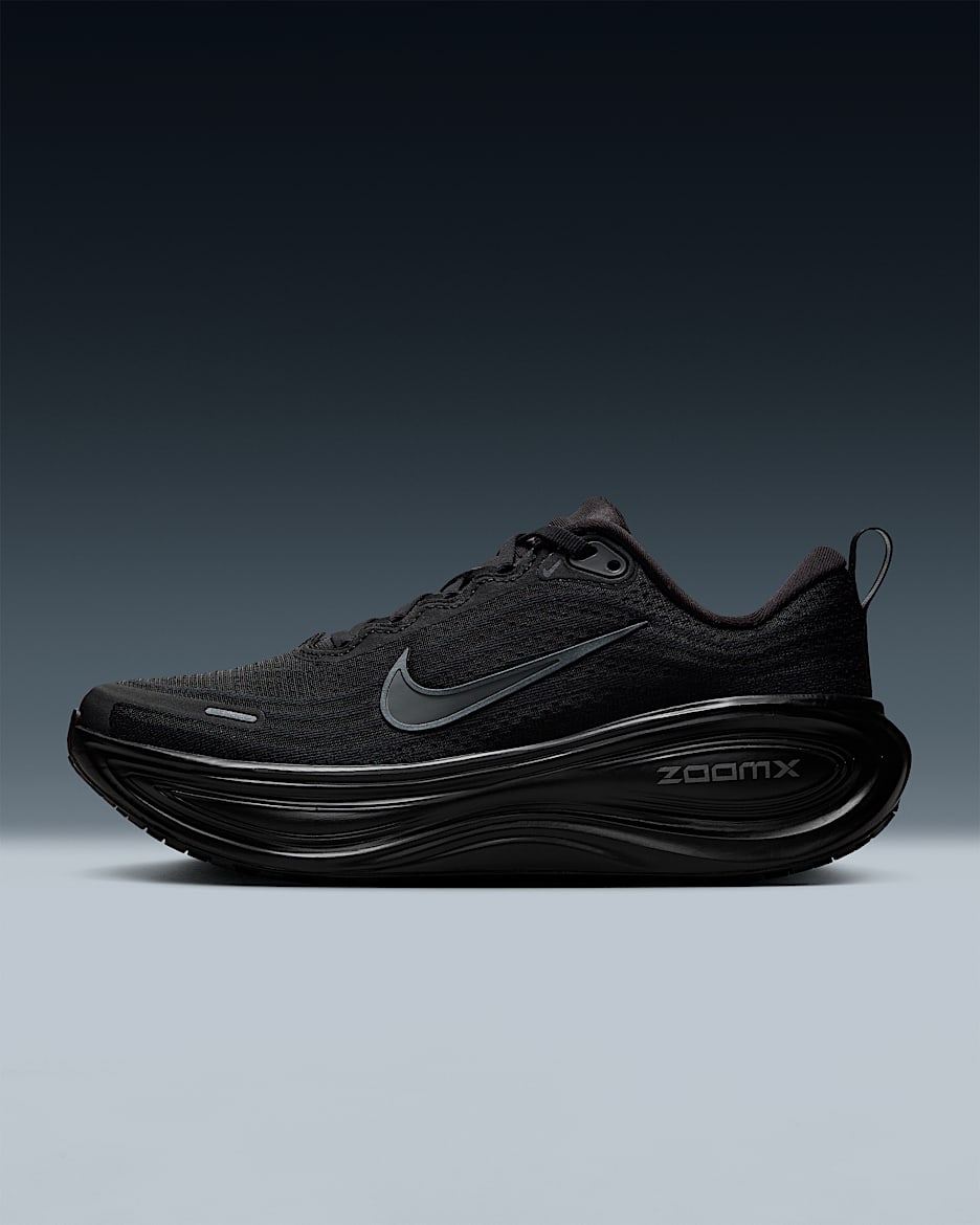Nike Vomero Plus Straßenlaufschuh (Damen) - Schwarz/Metallic Dark Grey/Cool Grey/Dark Smoke Grey