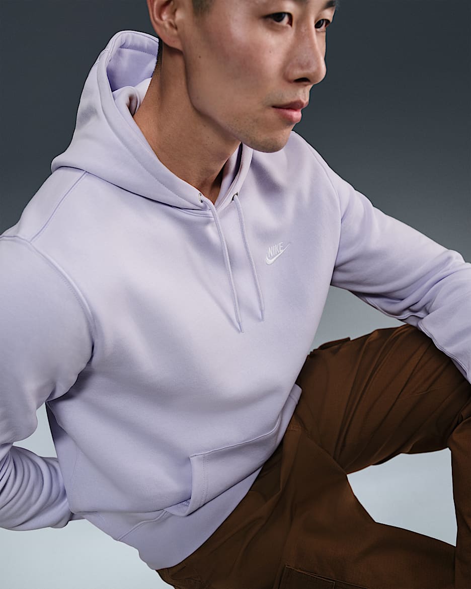 Nike Club Men's Pullover Fleece Hoodie