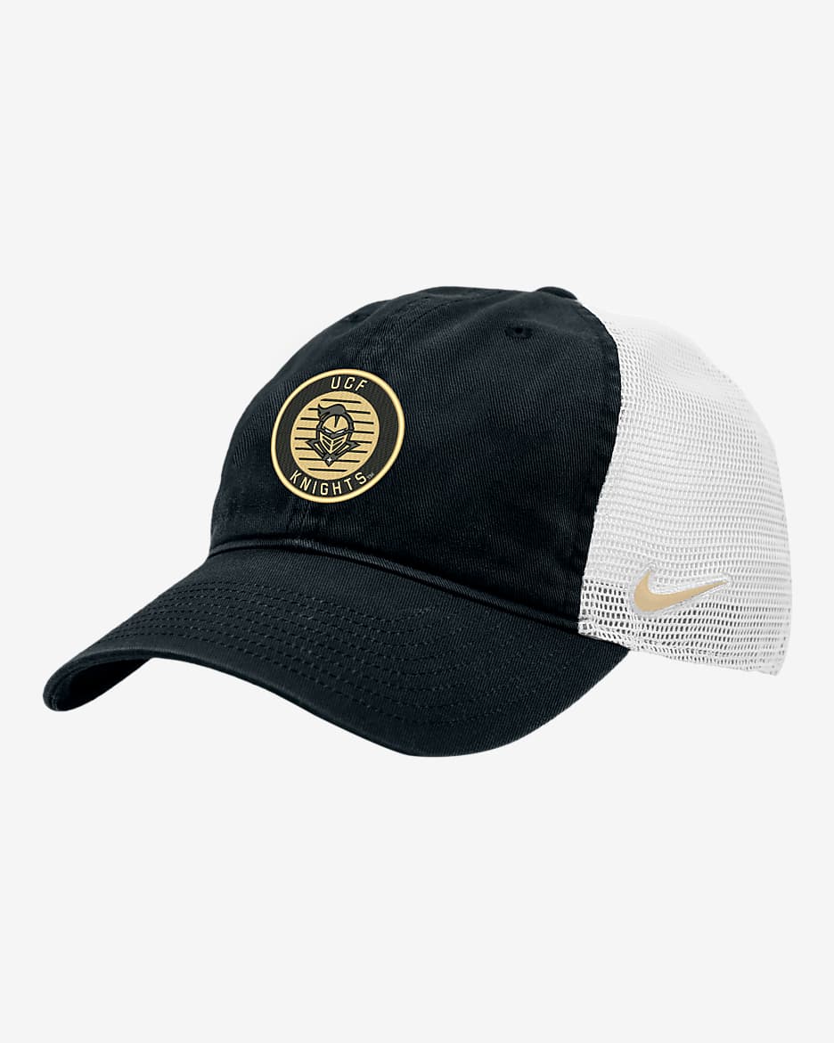 UCF Heritage86 Nike College Trucker Hat - Black