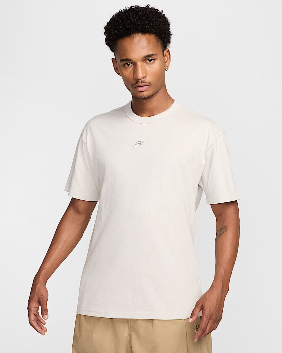 Nike Sportswear Premium Essentials Men's T-Shirt - Light Bone/Heather
