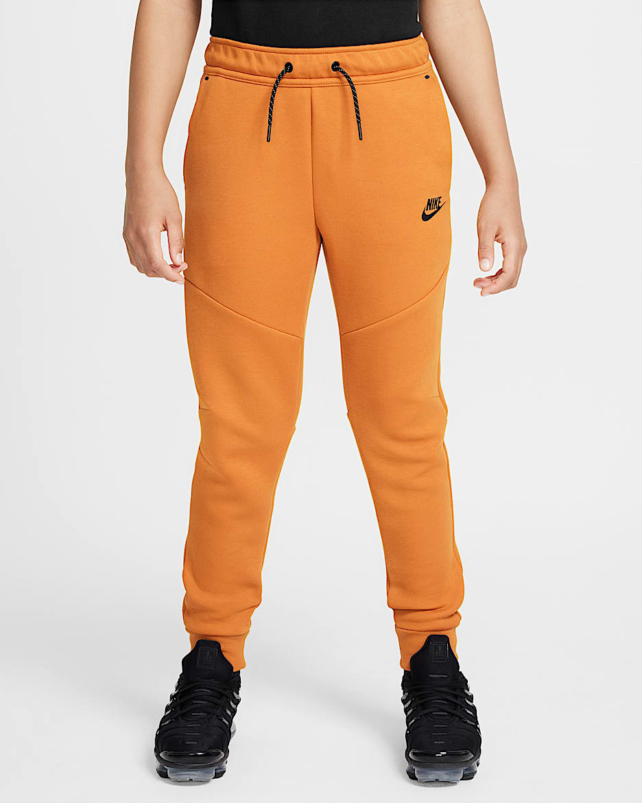 Nike Sportswear Tech Fleece Big Kids' Joggers - Monarch/Black/Black