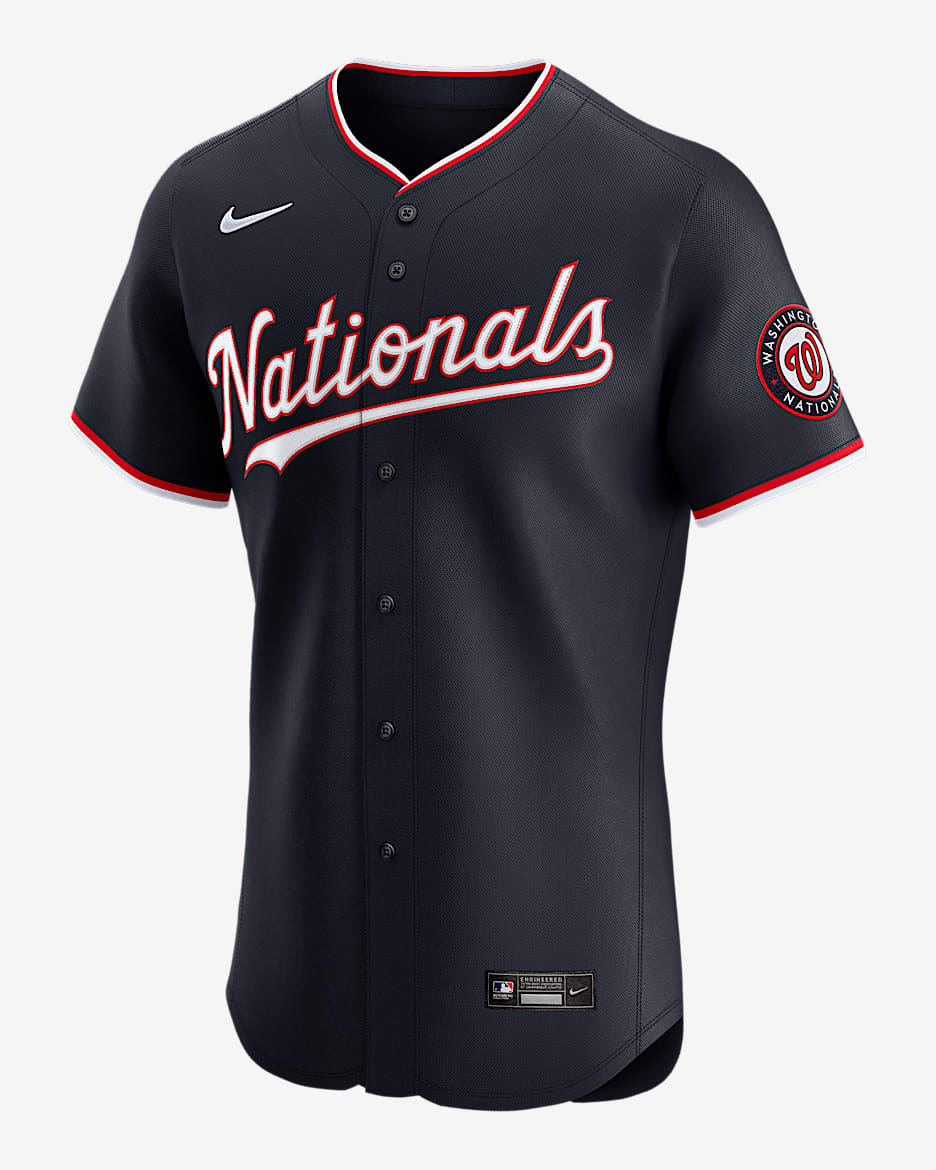 Washington Nationals Men's Nike Dri-FIT ADV MLB Elite Jersey - Navy