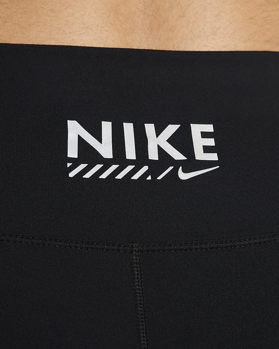 Legging long taille haute Nike One pour femme - Noir