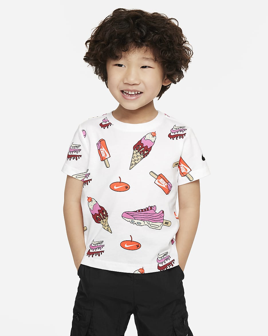 Nike Toddler Sole Food Printed TShirt.