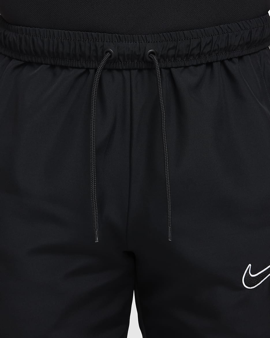 Pantalon de foot déperlant Nike Academy pour homme - Noir/Blanc/Blanc