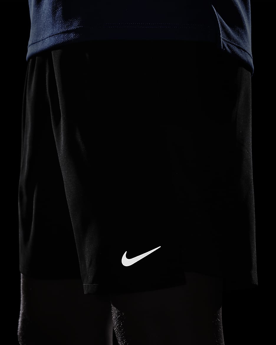 Nike Dri-FIT Challenger Big Kids' (Boys') Training Shorts - Black/Black