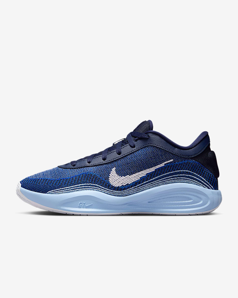 G.T. Hustle Academy EP Basketball Shoes - College Navy/Psychic Blue/Racer Blue/White