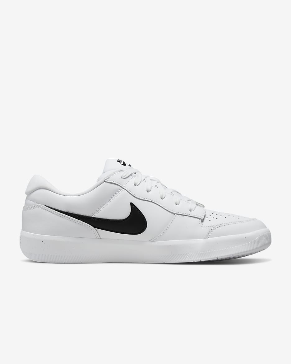 Nike SB Force 58 Premium gördeszkás cipő - Fehér/Fehér/Fehér/Fekete