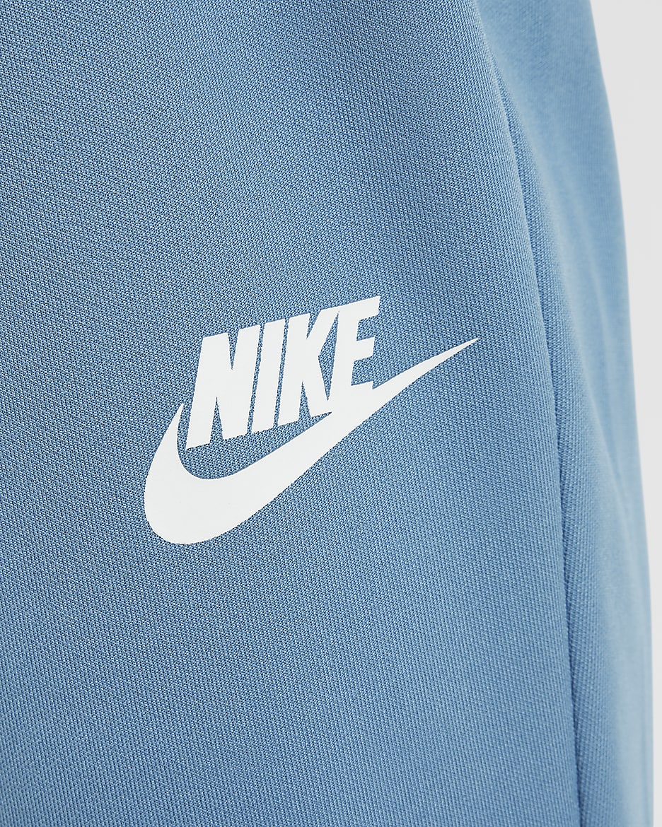 Nike Sportswear tracksuit til store barn - Aegean Storm/Midnight Navy/Hvit