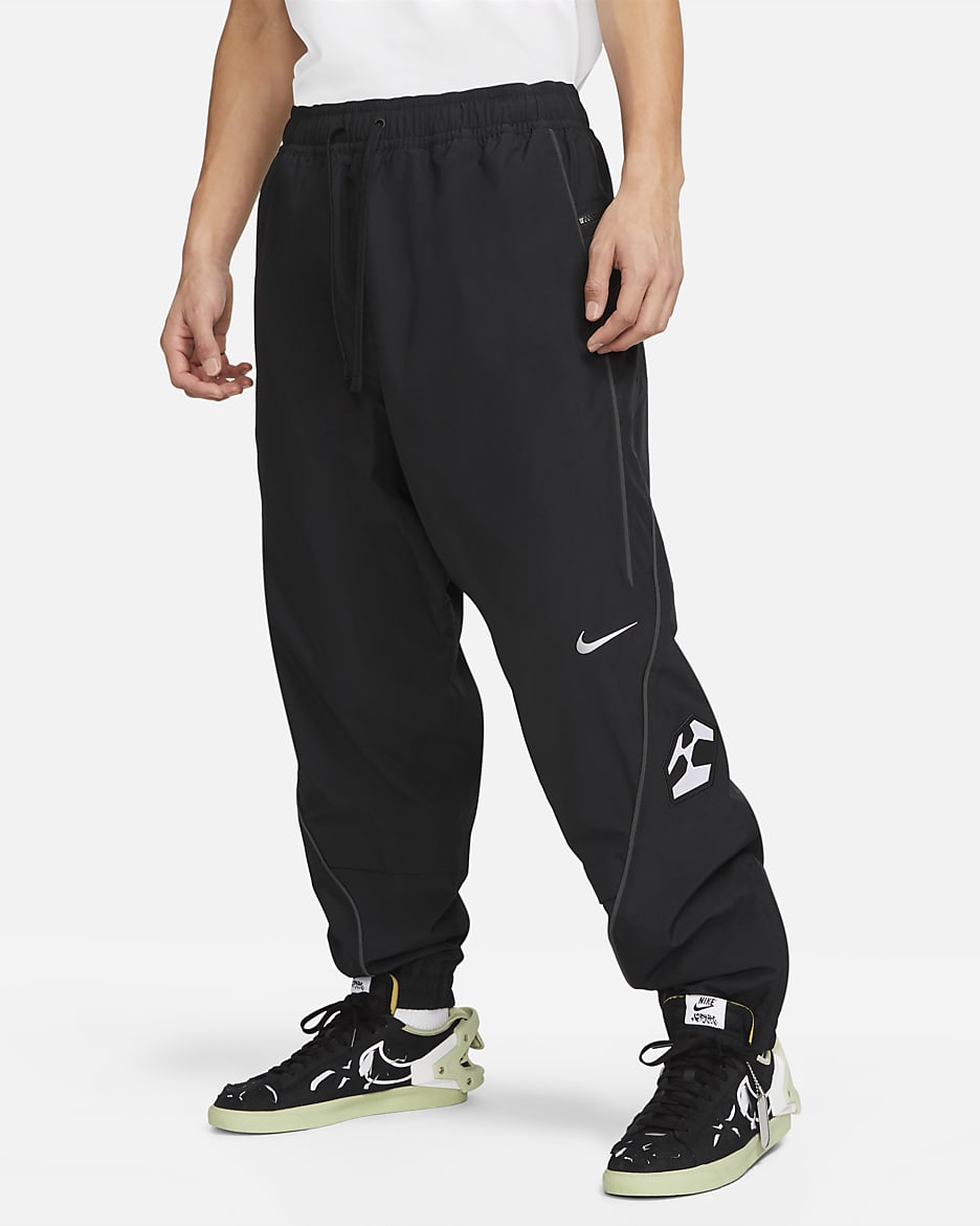 ナイキ x ACRONYM® メンズ ウーブン パンツ - ブラック/ブラック