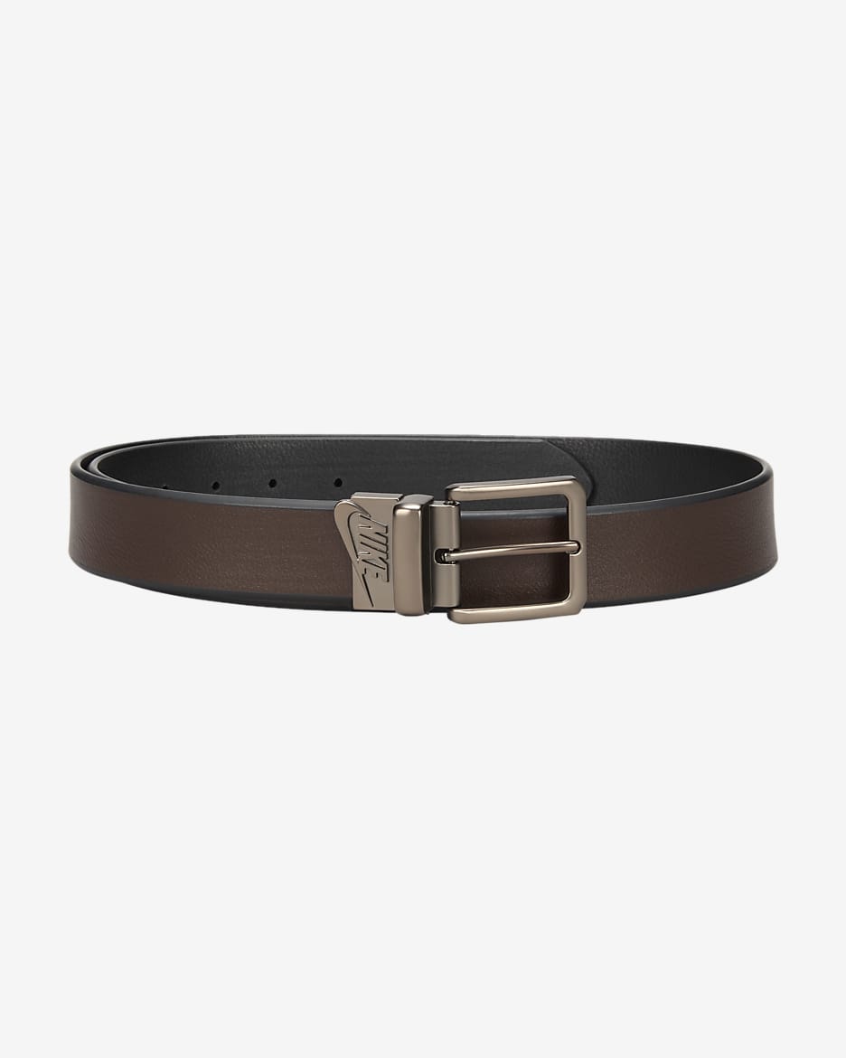 Nike Men's Reversible Belt - Brown/Black