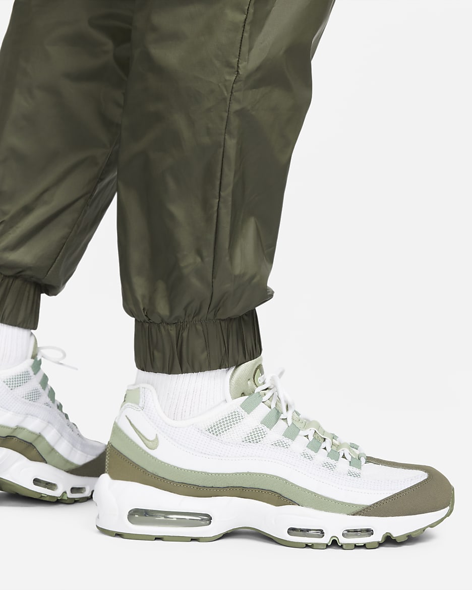 Nike Tech Men's Lined Woven Trousers - Cargo Khaki/Black