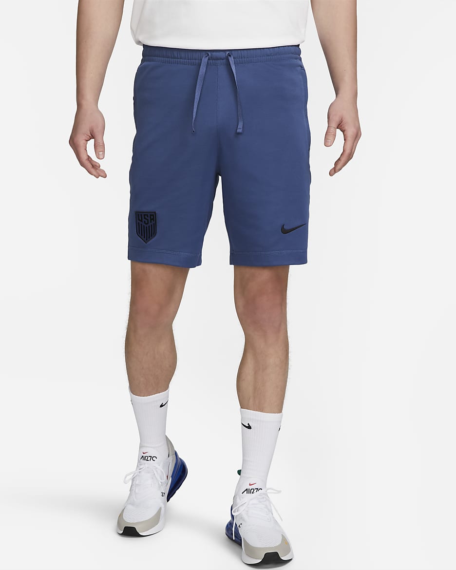 U.S. Travel Men's Nike Knit Soccer Shorts.