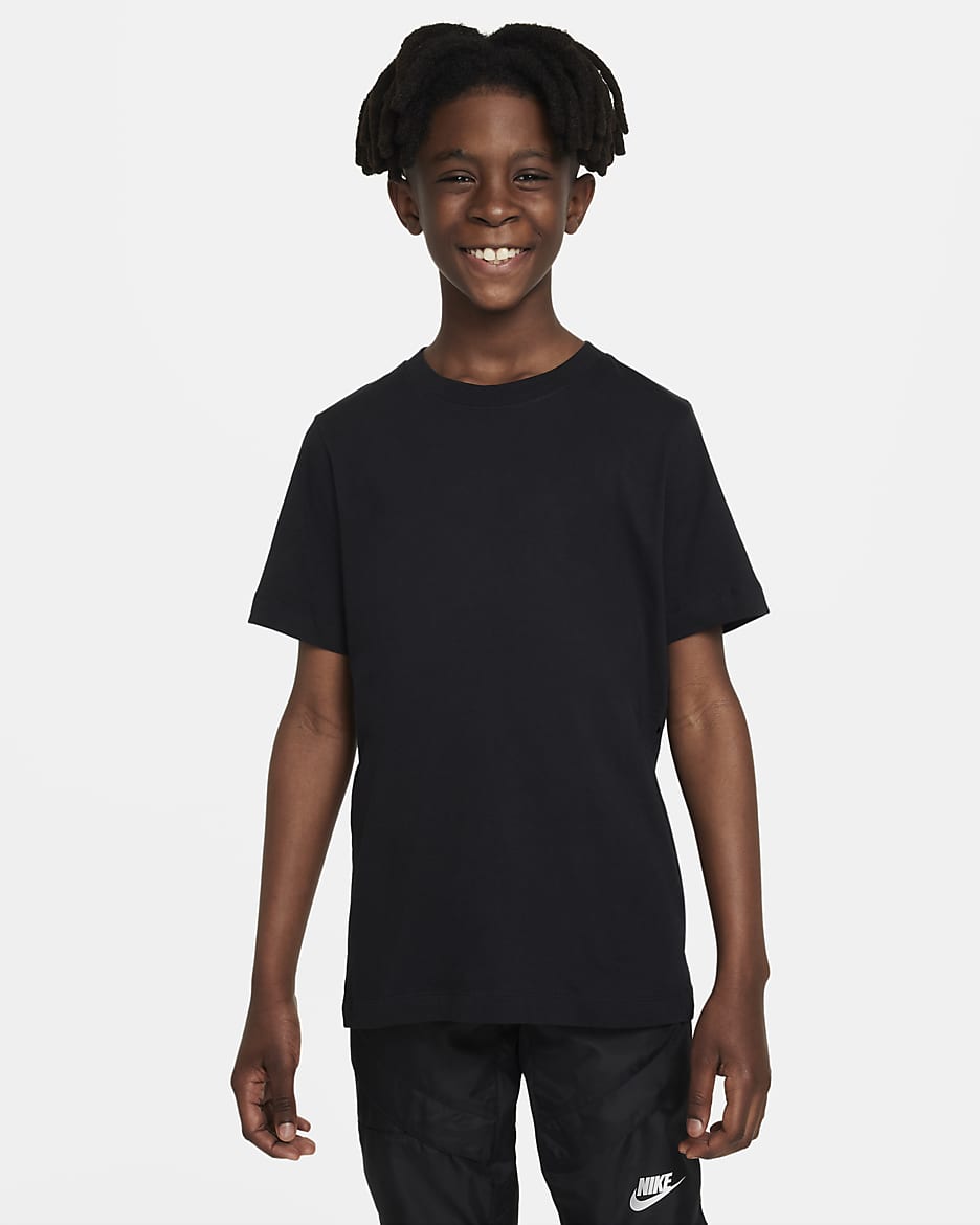 ナイキ ジュニア ショートスリーブ Tシャツ - ブラック