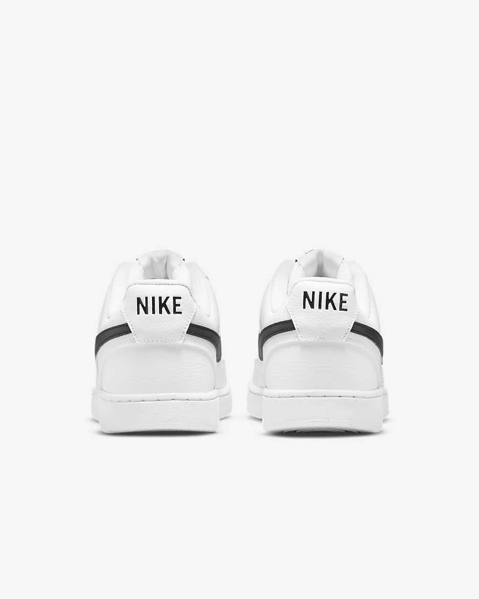 Nike Court Vision Low Next Nature Men's Shoes - White/White/Black