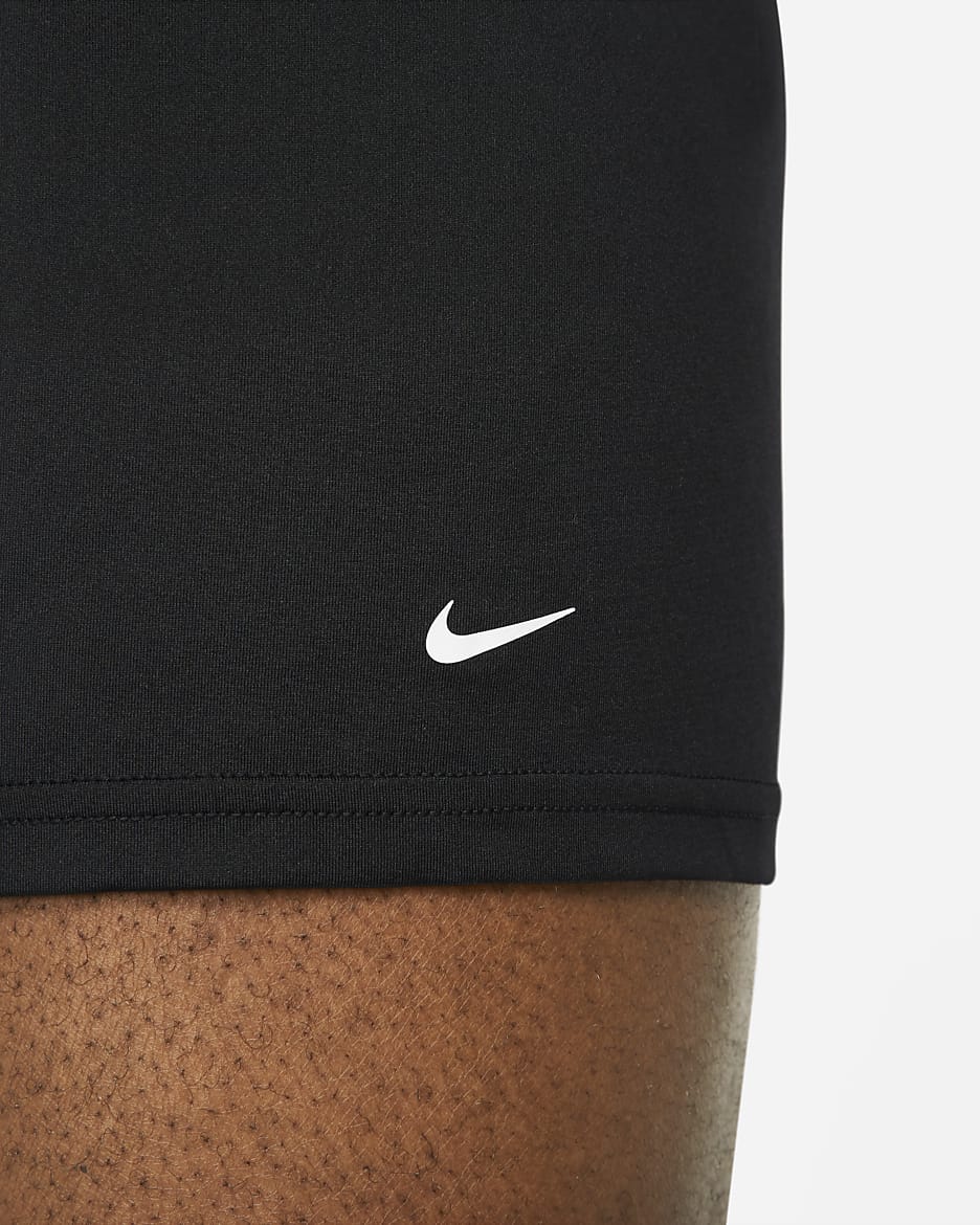 Nike Dri-FIT Essential Micro Men's Knit Boxer (3-Pack) - Black