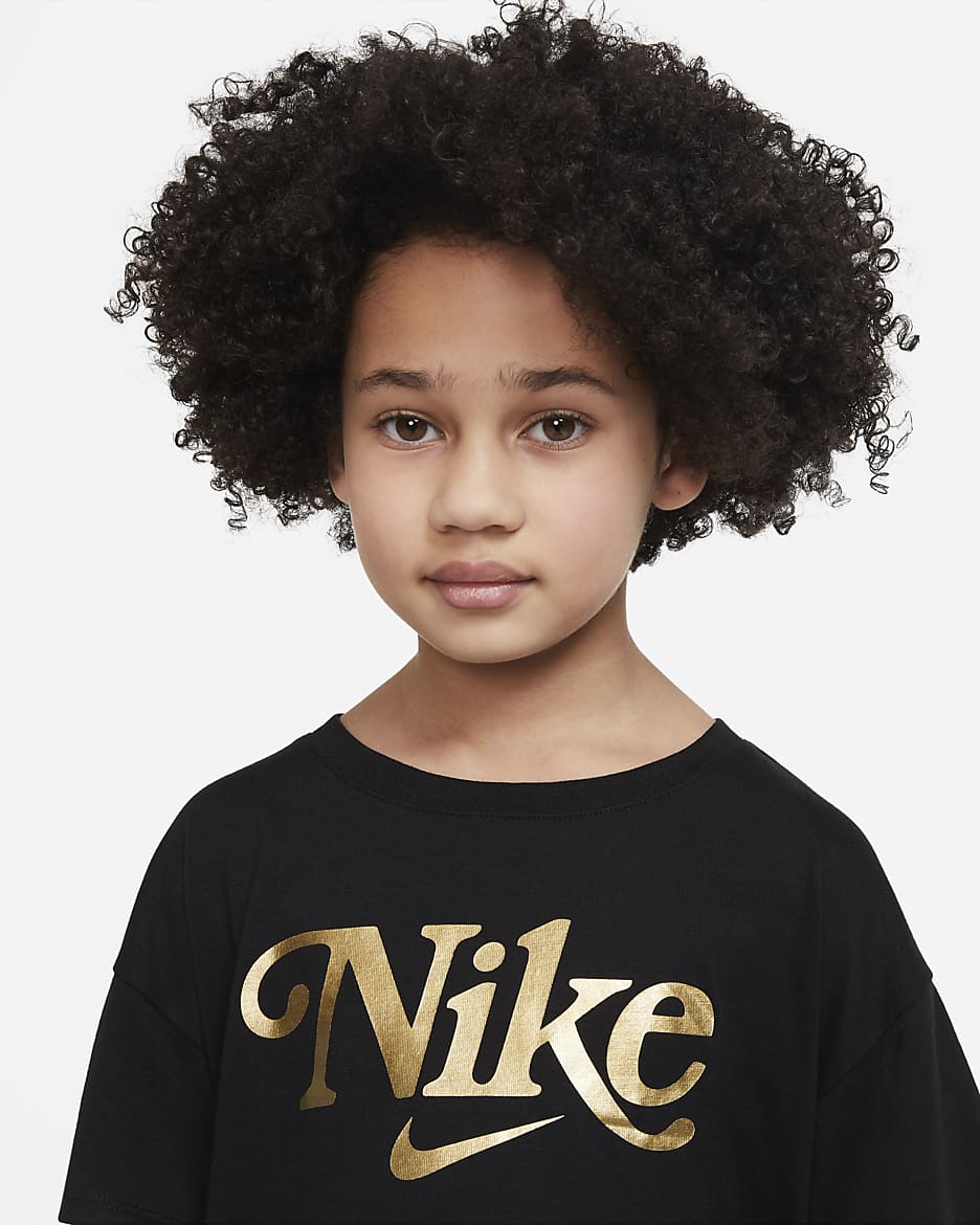 Nike Little Kids' T-Shirt - Black