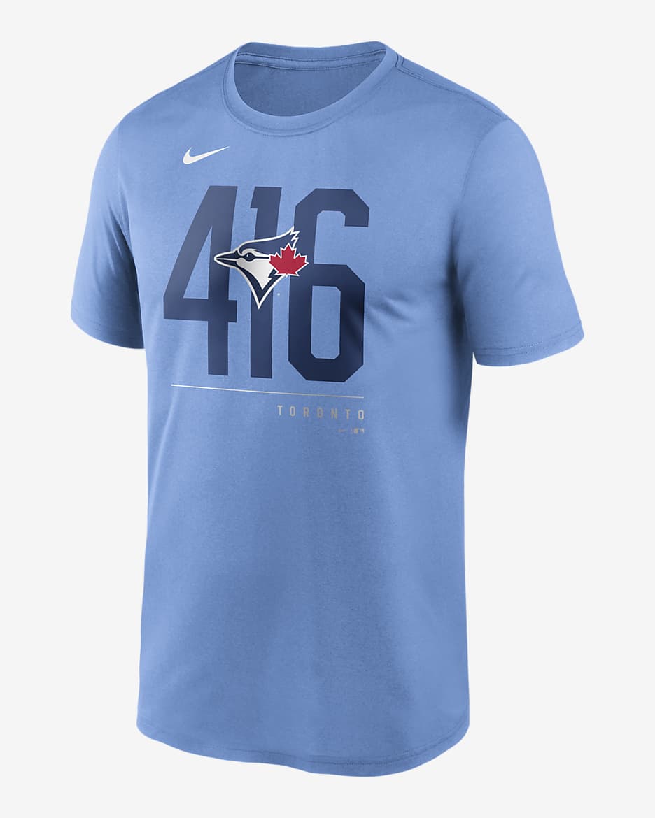 Nike Dri-FIT Local (MLB Toronto Blue Jays) Men's T-Shirt - Blue