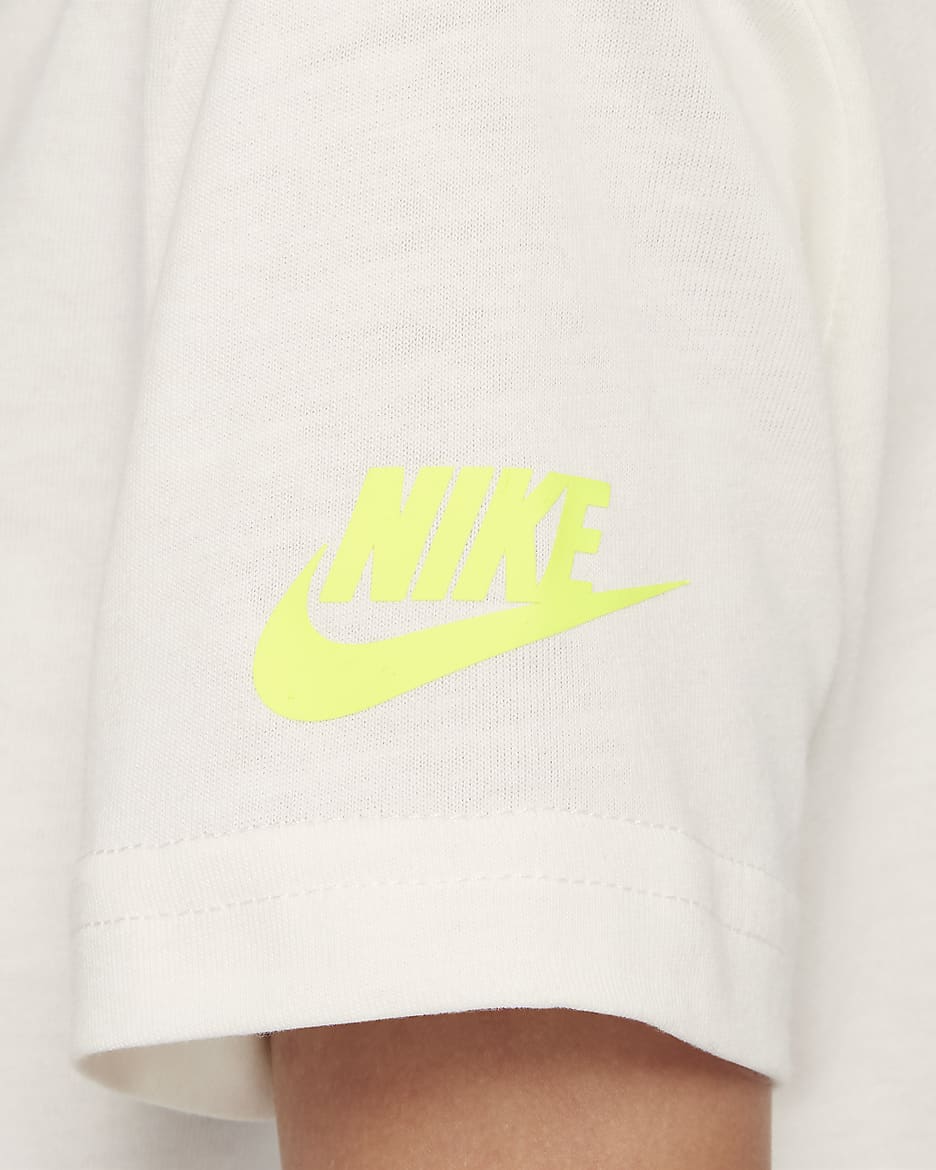 Nike "Express Yourself" Little Kids' "Just Do It" T-Shirt - Sail