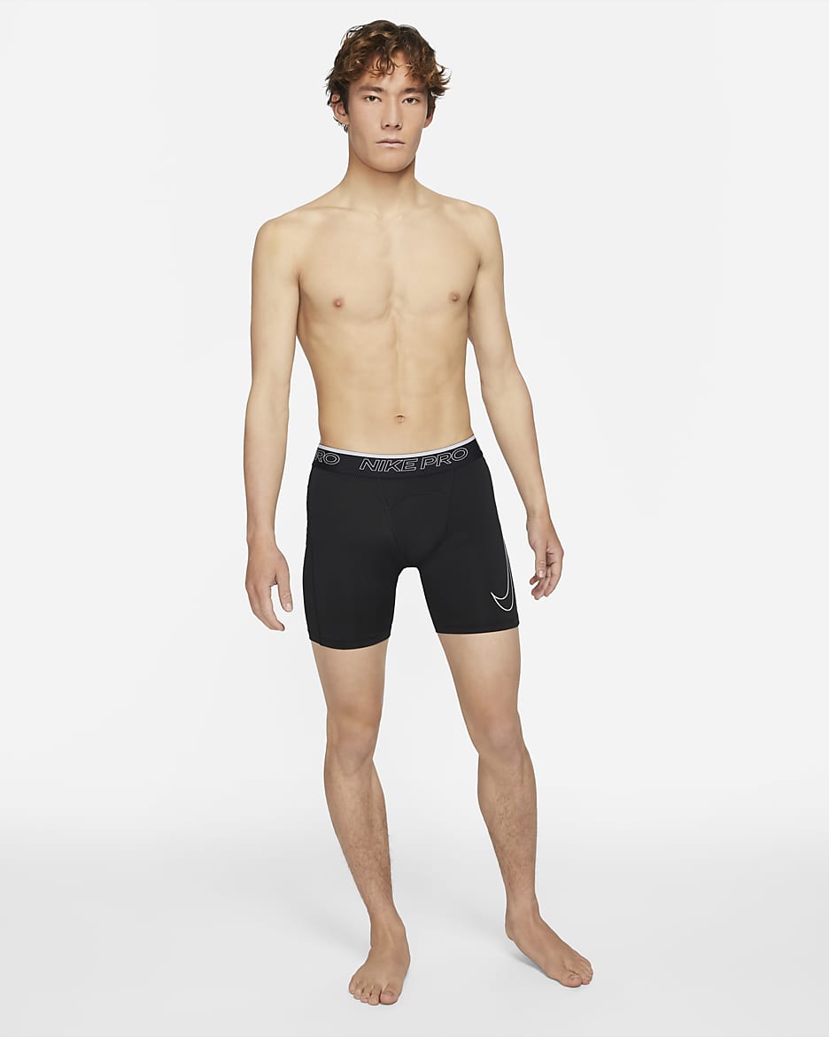 Nike Pro Dri-FIT Men's Shorts - Black/White