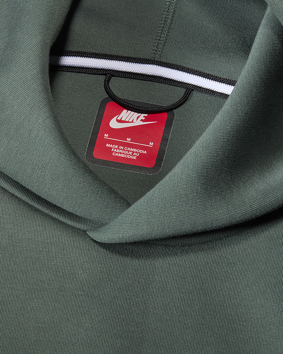 Nike Tech Reimagined fleecehettegenser til herre - Vintage Green/Vintage Green