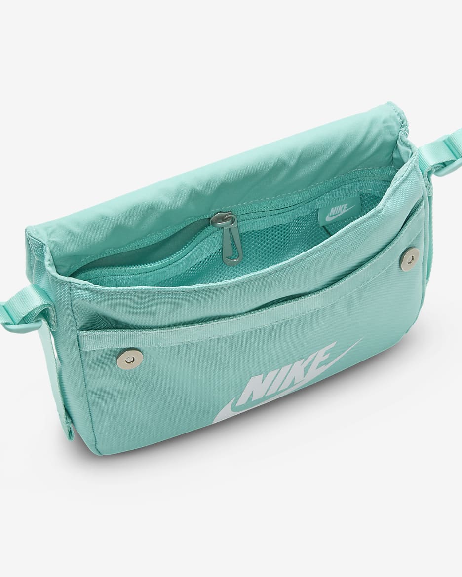 Sac à bandoulière Nike Sportswear Futura 365 pour Femme (3 L) - Green Frost/Green Frost/Blanc