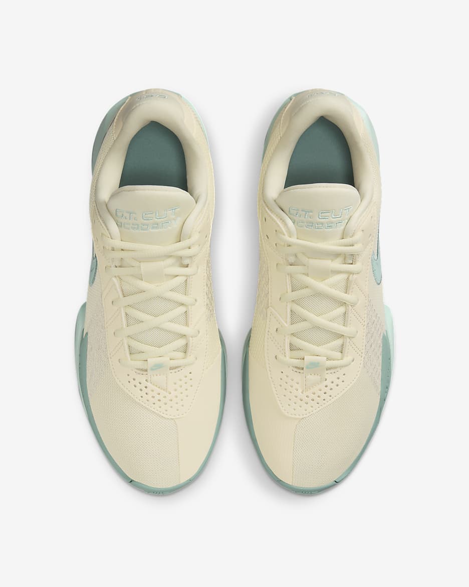 Nike G.T. Cut Academy Basketballschuh - Coconut Milk/Mineral/Light Orewood Brown/Jade Ice