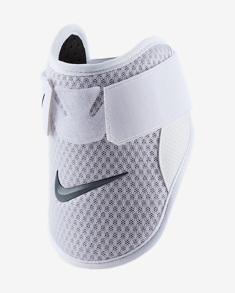Protector para codo para bateador de béisbol Nike Diamond - Blanco