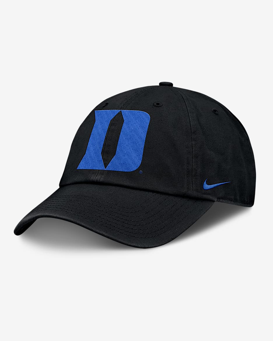 Duke Blue Devils Primetime Club Men's Nike College Adjustable Hat - Black