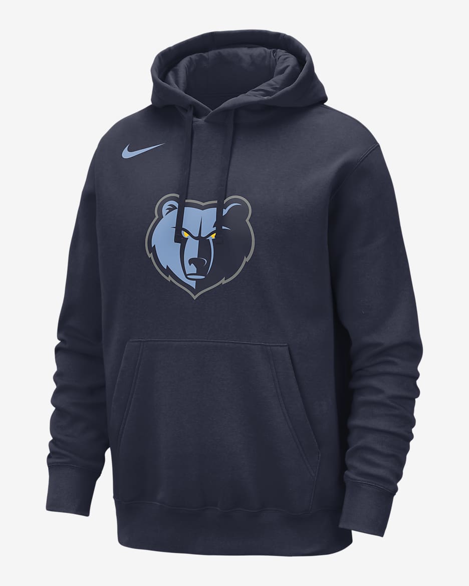 Memphis Grizzlies Club Men's Nike NBA Pullover Hoodie - College Navy
