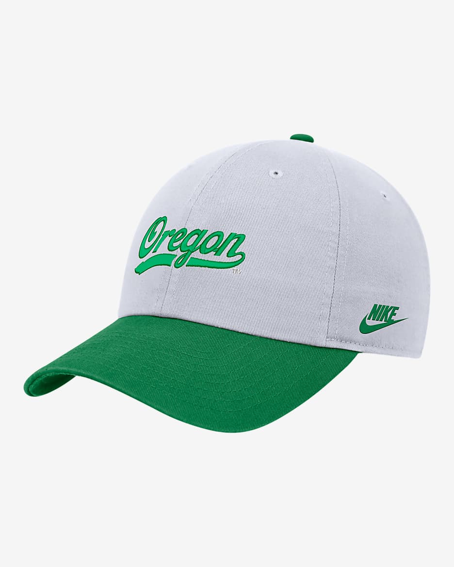 Gorra universitaria Campus Nike Oregon - Blanco