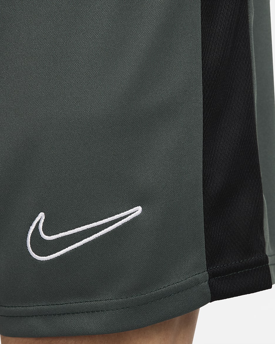 Nike Dri-FIT Academy Men's Dri-FIT Football Shorts - Vintage Green/Black/White