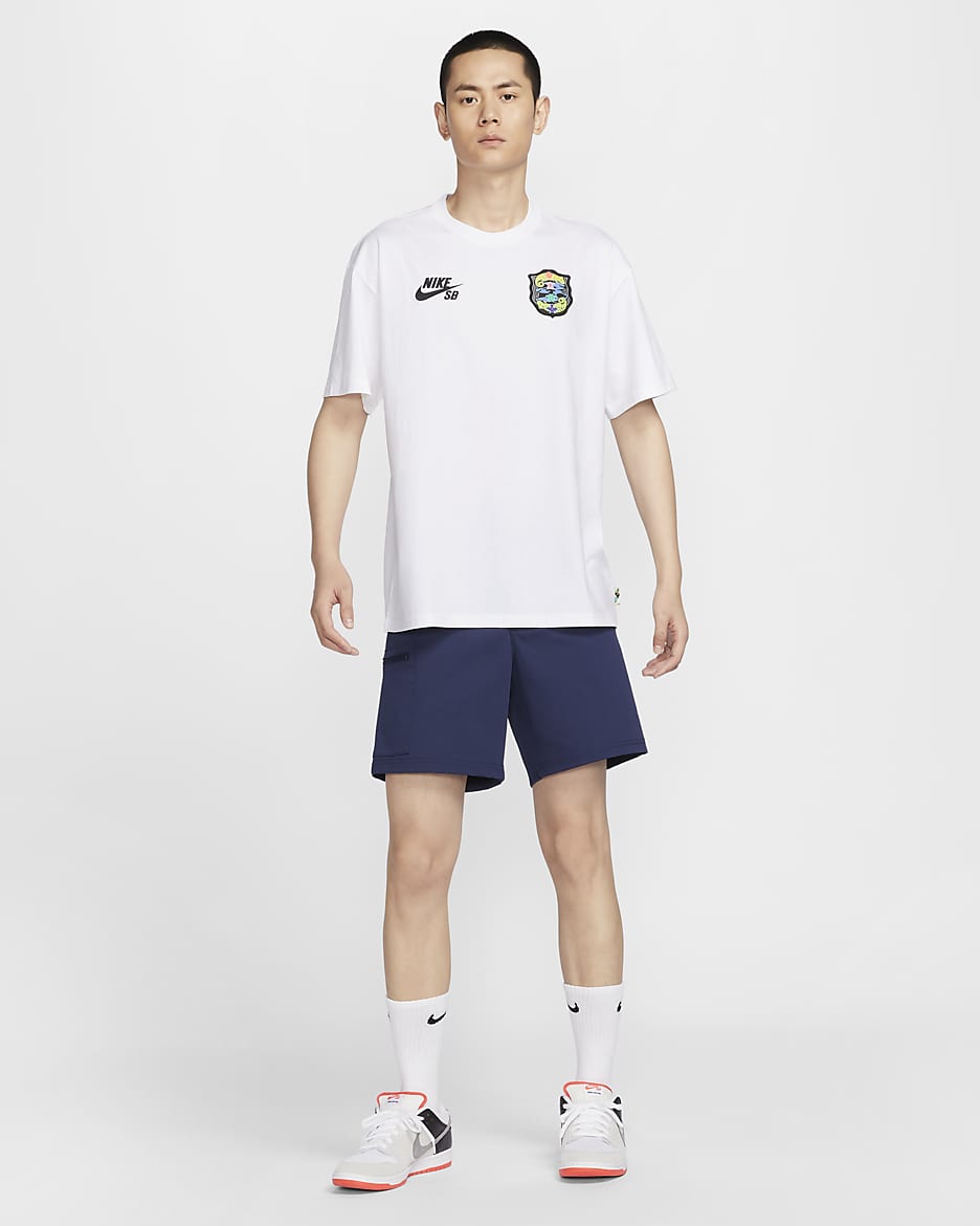 Nike SB Skate T-Shirt - White