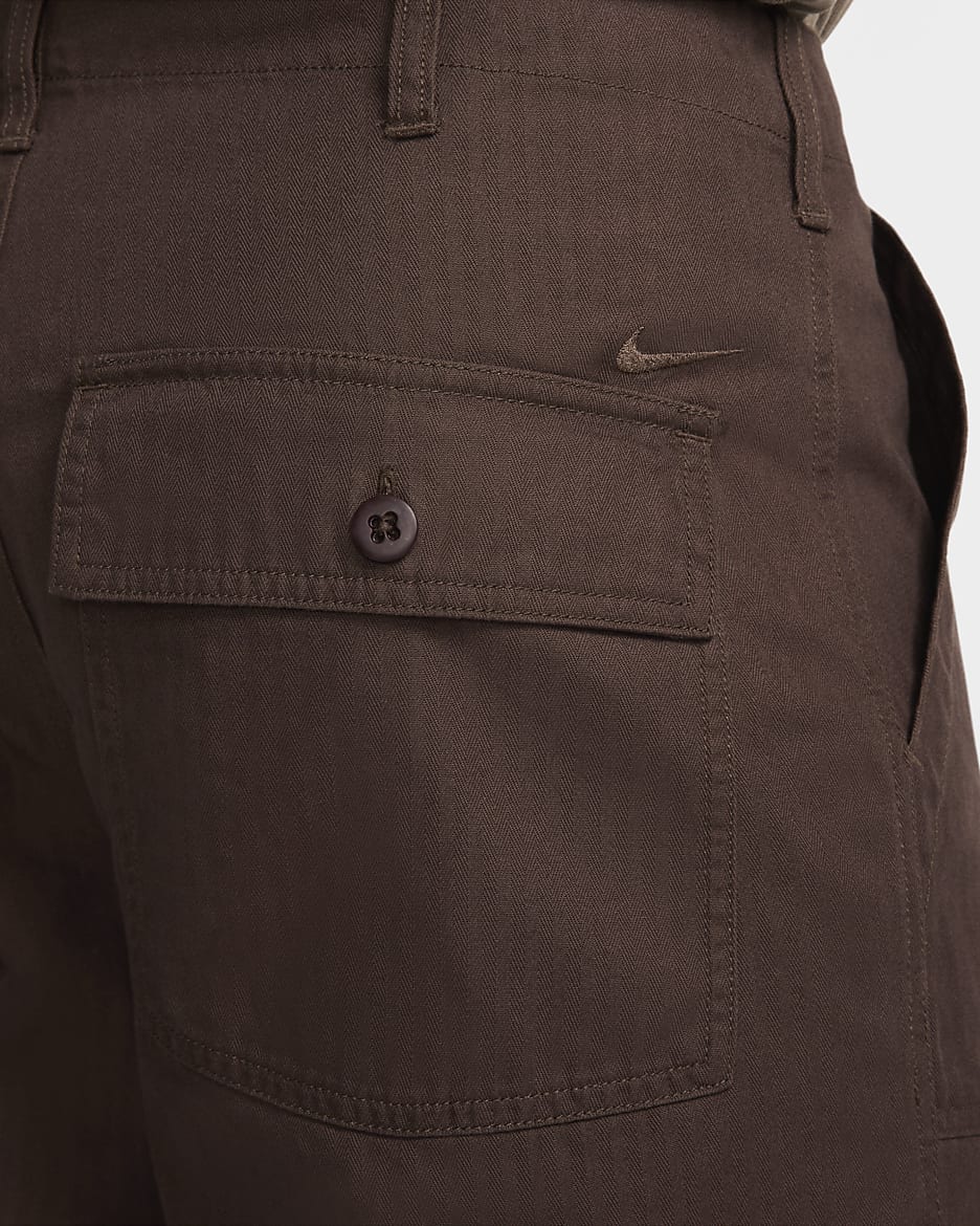 Pantalon Fatigue Nike Life pour homme - Baroque Brown/Baroque Brown