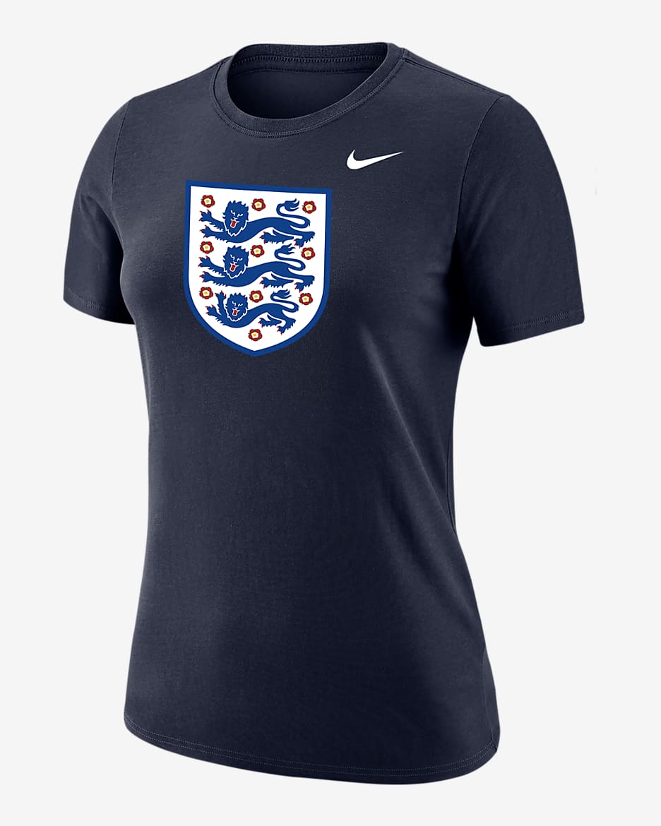 England Women's Nike Core T-Shirt - Navy