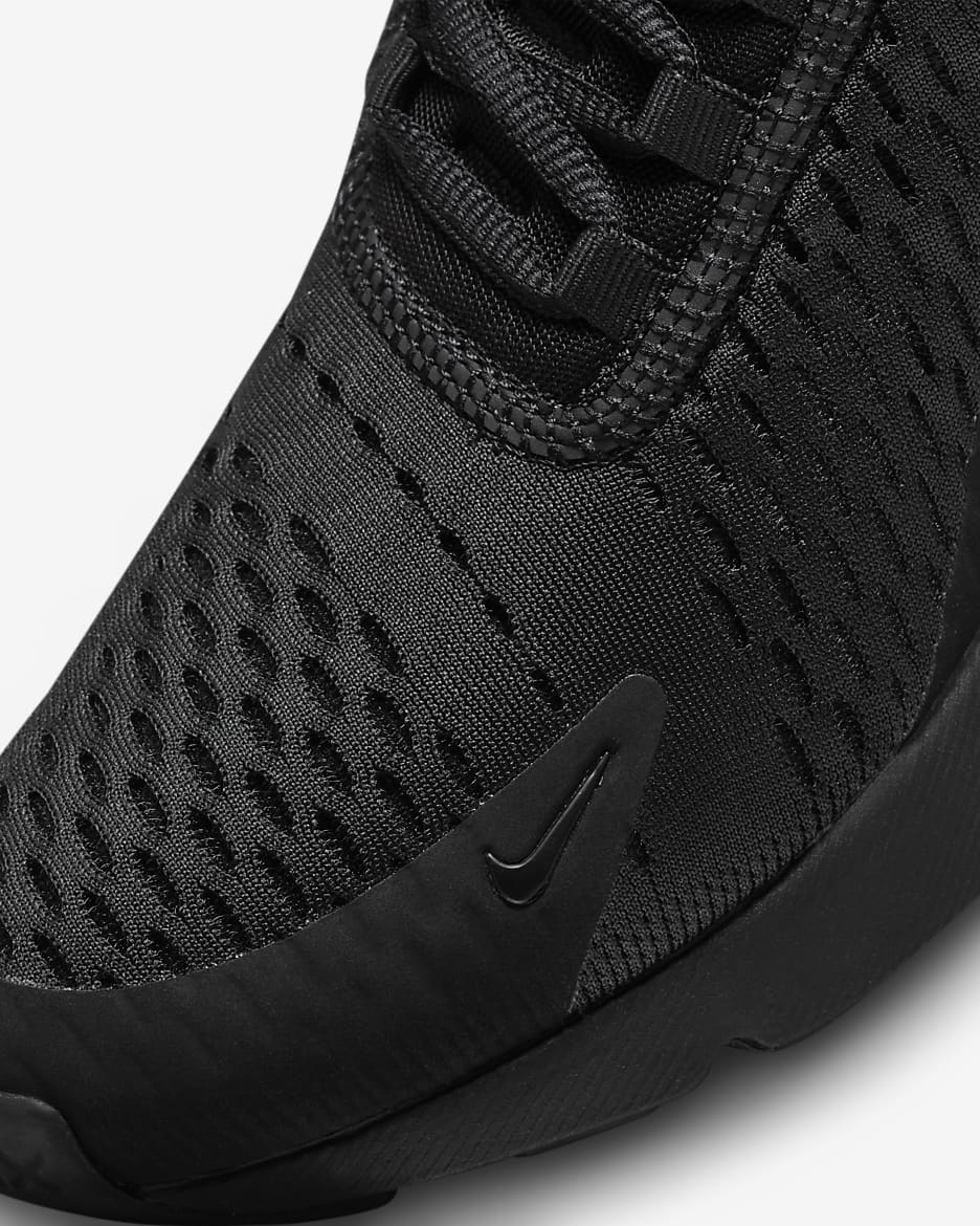 Chaussure Nike Air Max 270 pour femme - Noir/Noir/Noir
