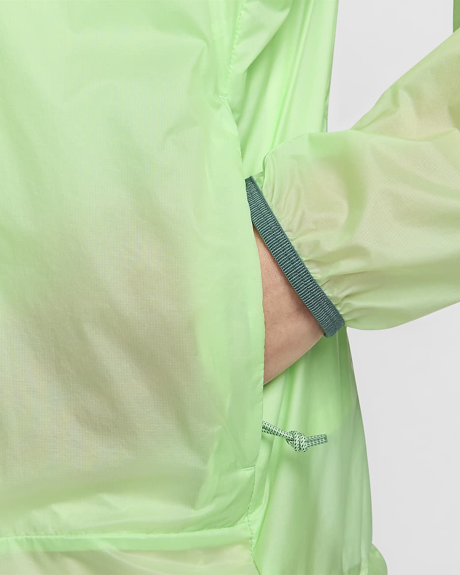 Nike ACG "Cinder Cone" Men's Windproof Jacket - Vapor Green/Bicoastal/Summit White