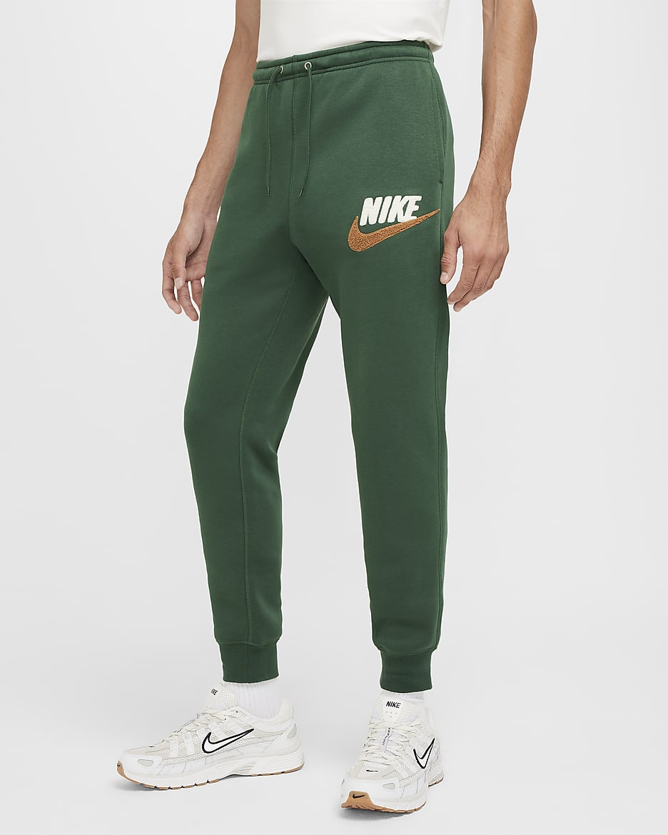 Joggers de tejido Fleece para hombre Nike Club Fleece - Abeto/Abeto