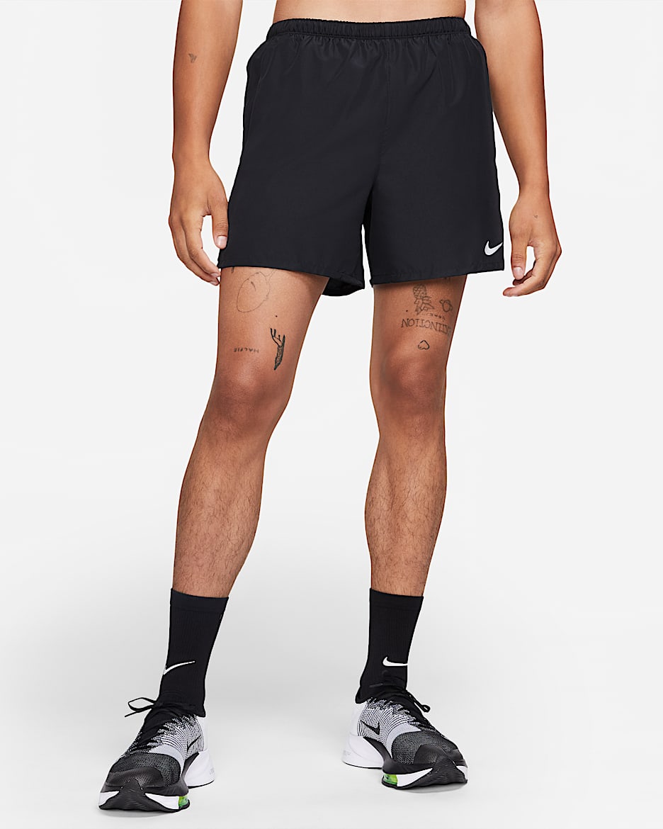 Nike Challenger Men's 13cm (approx.) Brief-Lined Running Shorts - Black