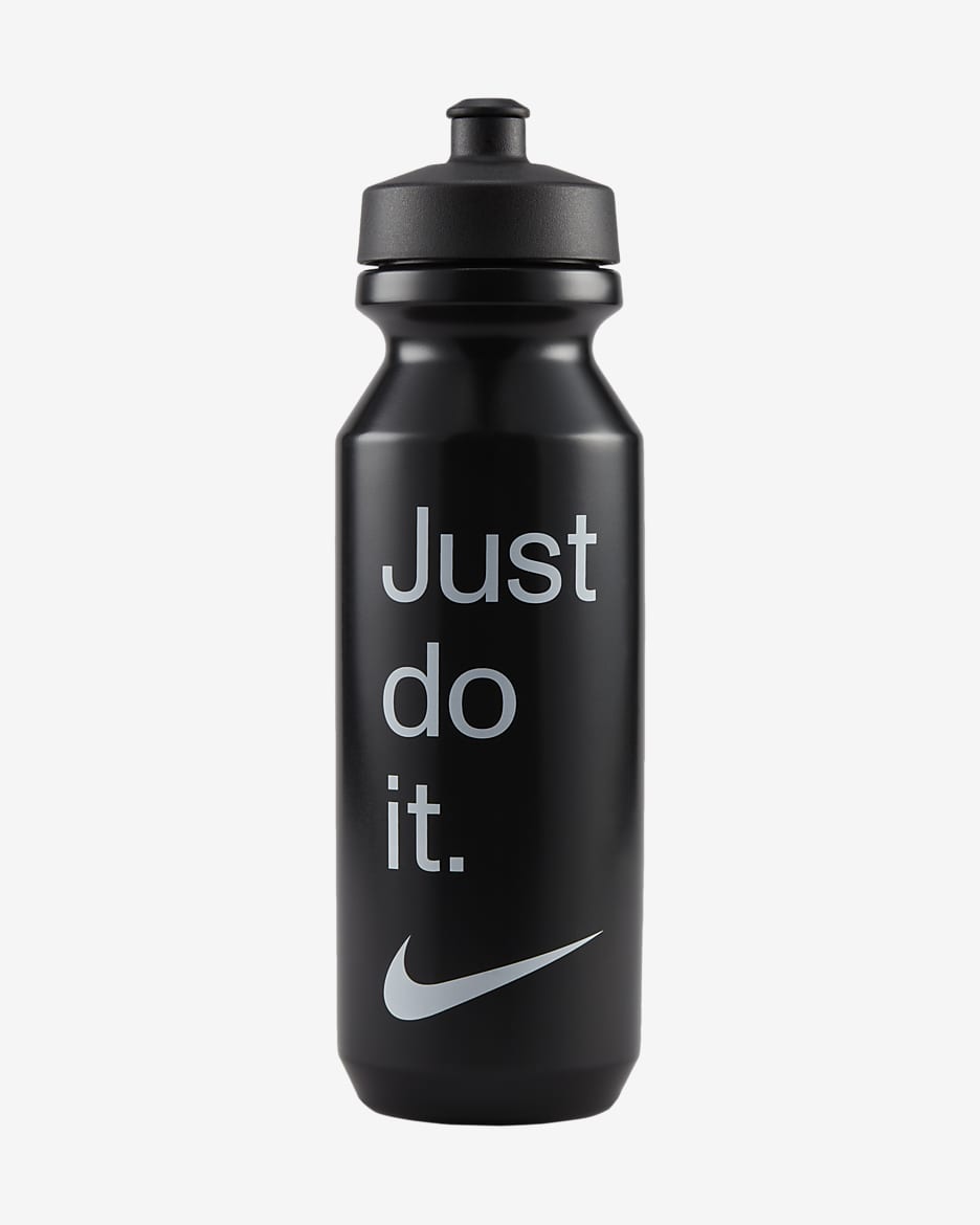 Nike 32oz Big Mouth Graphic Water Bottle - Black/Black/White/White