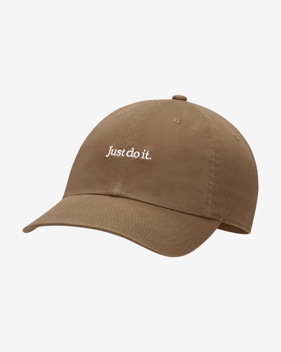Nike Sportswear Heritage86 Adjustable Hat - Ale Brown/White