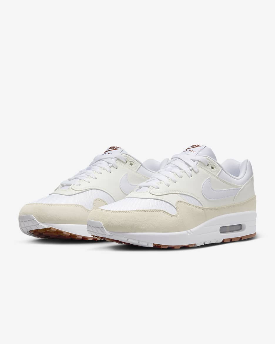 รองเท้าผู้ชาย Nike Air Max 1 SC - Sail/Coconut Milk/Light British Tan/ขาว