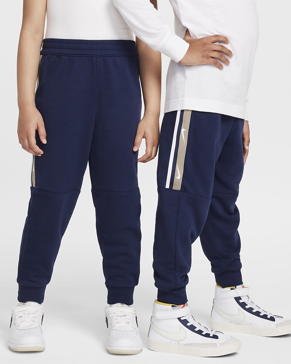 Conjunto de pants de 2 piezas para preescolar Nike Sportswear Club - Azul marino medianoche