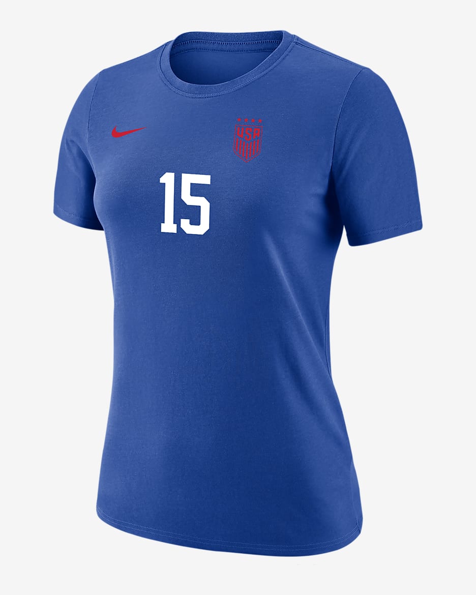 Playera de fútbol Nike para mujer Megan Rapinoe USWNT - Royal juego