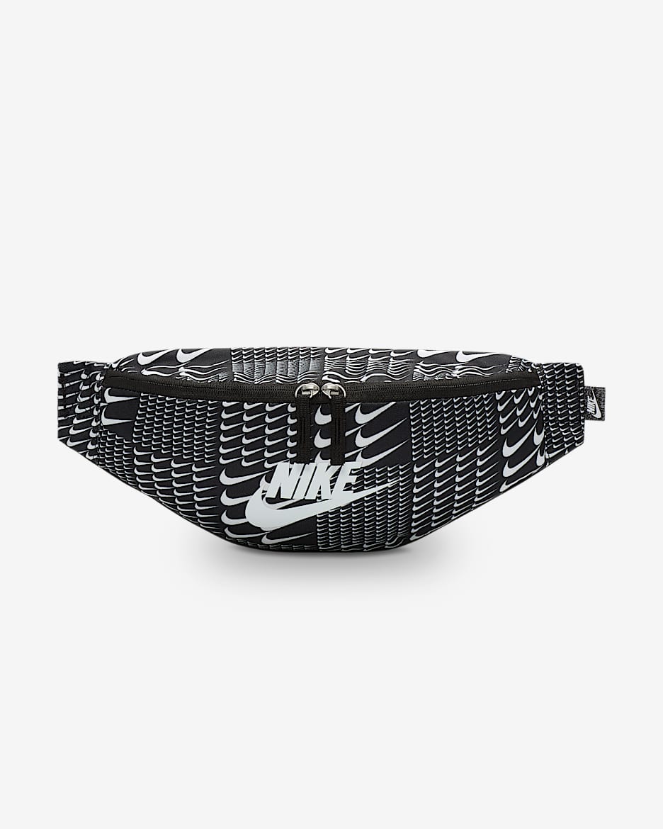 Bolsa bandolera (3L) Nike Heritage - Negro/Blanco/Blanco