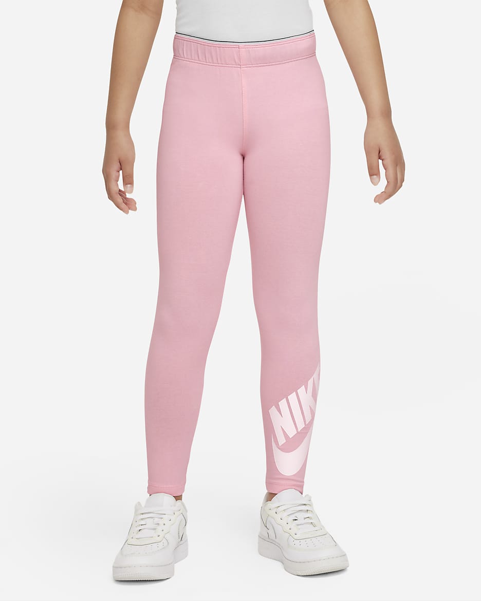 Leggings Nike talla preescolar (paquete de 3) - Rosa