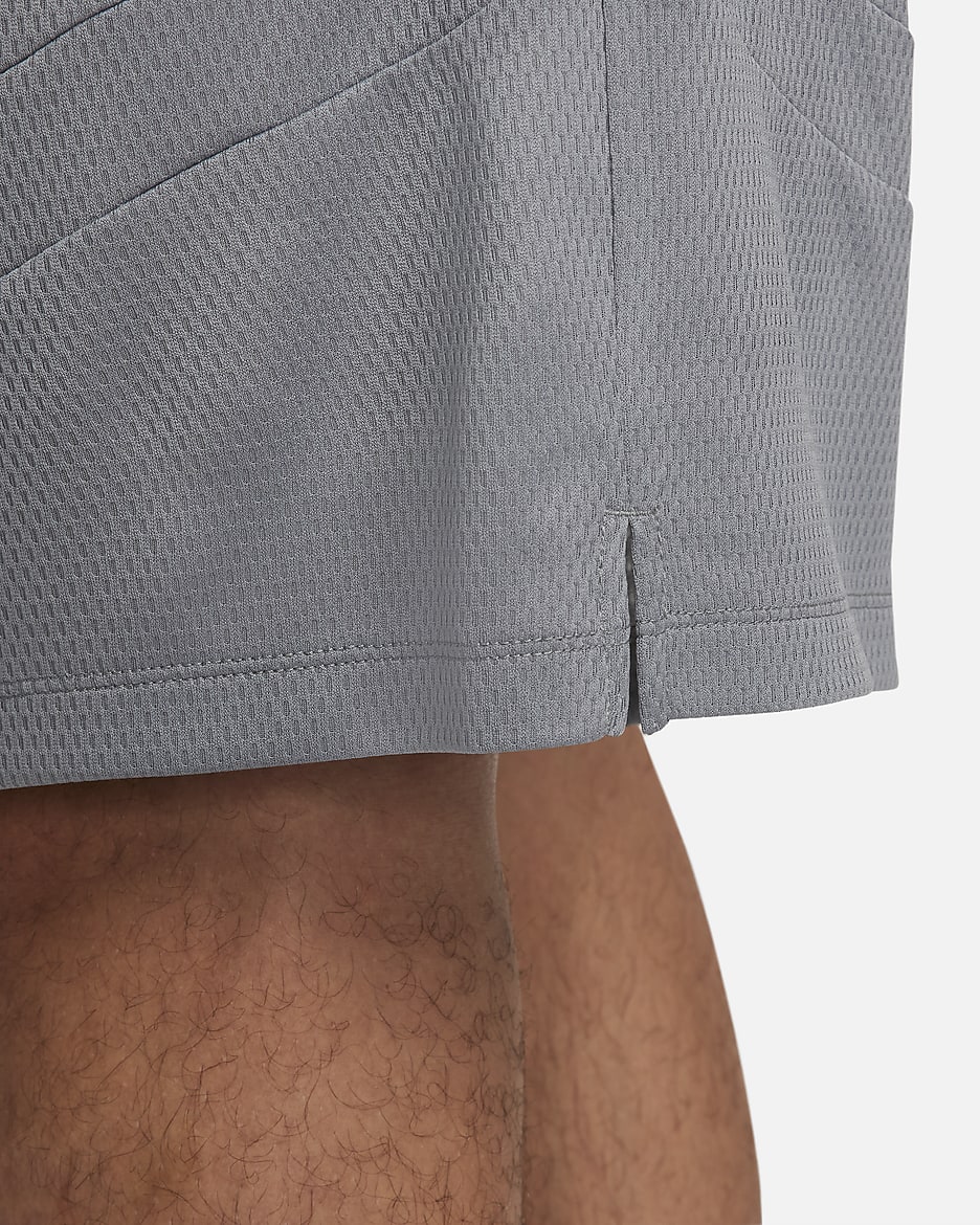 Nike Icon Dri-FIT basketbalshorts voor heren (28 cm) - Cool Grey/Cool Grey/Zwart