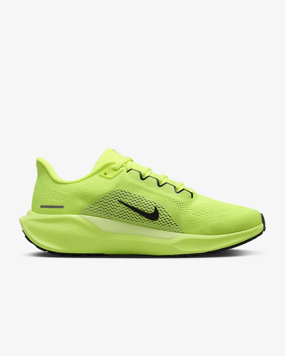 Tenis de correr en pavimento para mujer Nike Pegasus 41 - Volt/Voltio ligero/Negro