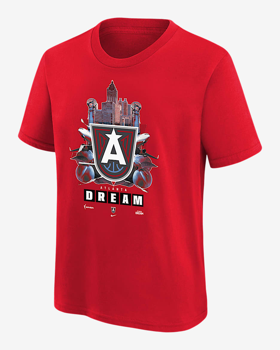 Atlanta Dream Big Kids' Nike WNBA T-Shirt - University Red