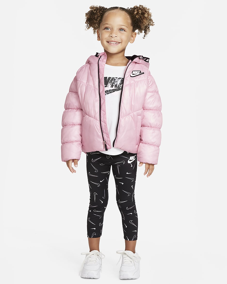 Nike Puffer-Jacke für Kleinkinder - Pink Foam